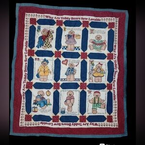 Vintage baby quilt